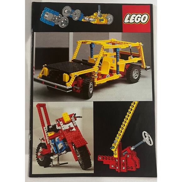 Vintage LEGO Universal Building Set #404 W/ Orig. Box And Instruction Manual - Picture 8 of 16